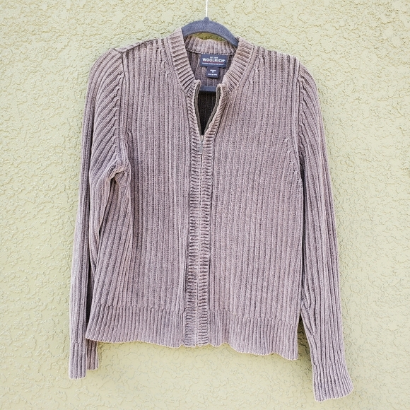 Woolrich Zip Sweater Jacket - Picture 1 of 7
